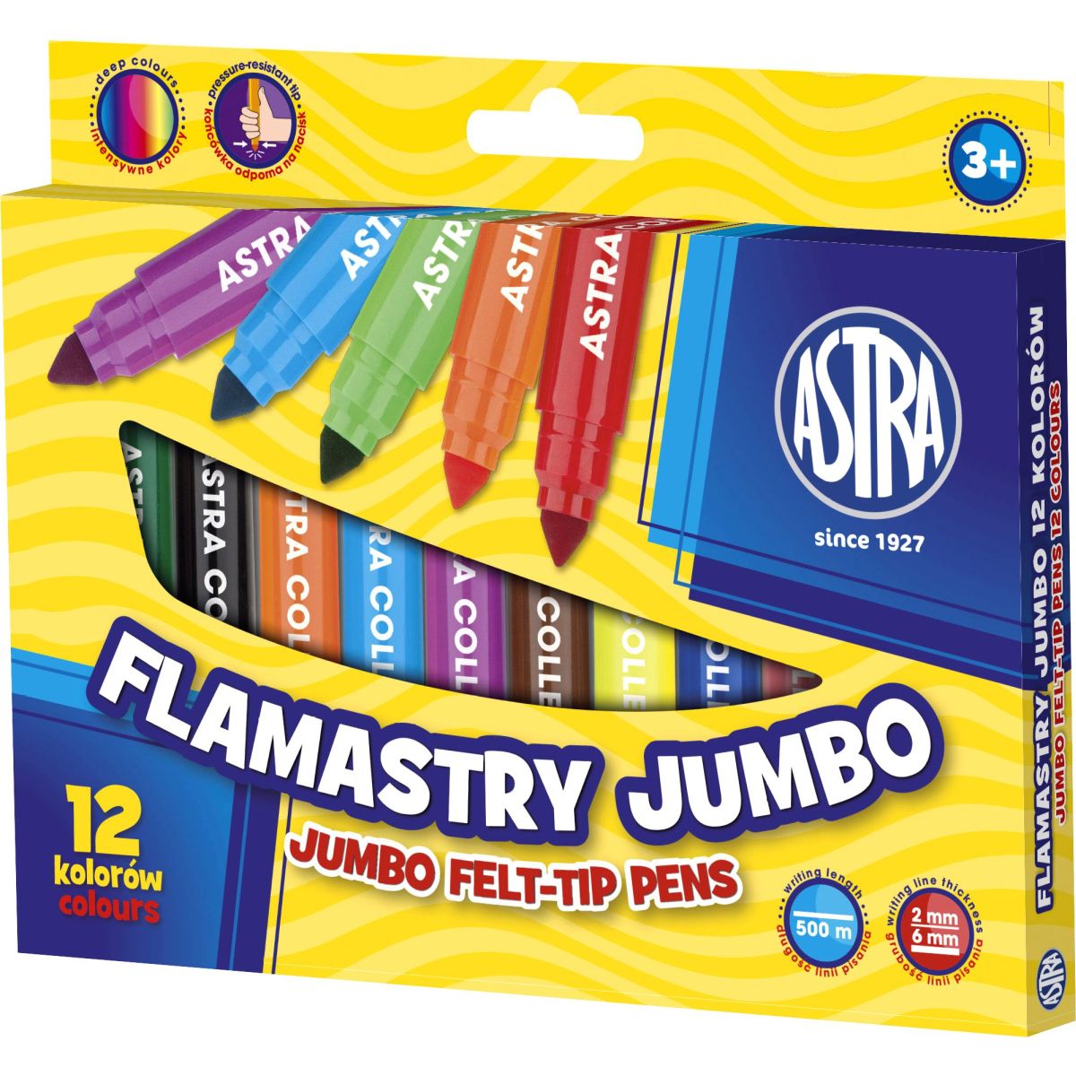 Flamaster Astra JUMBO 12 kol. (314110001)