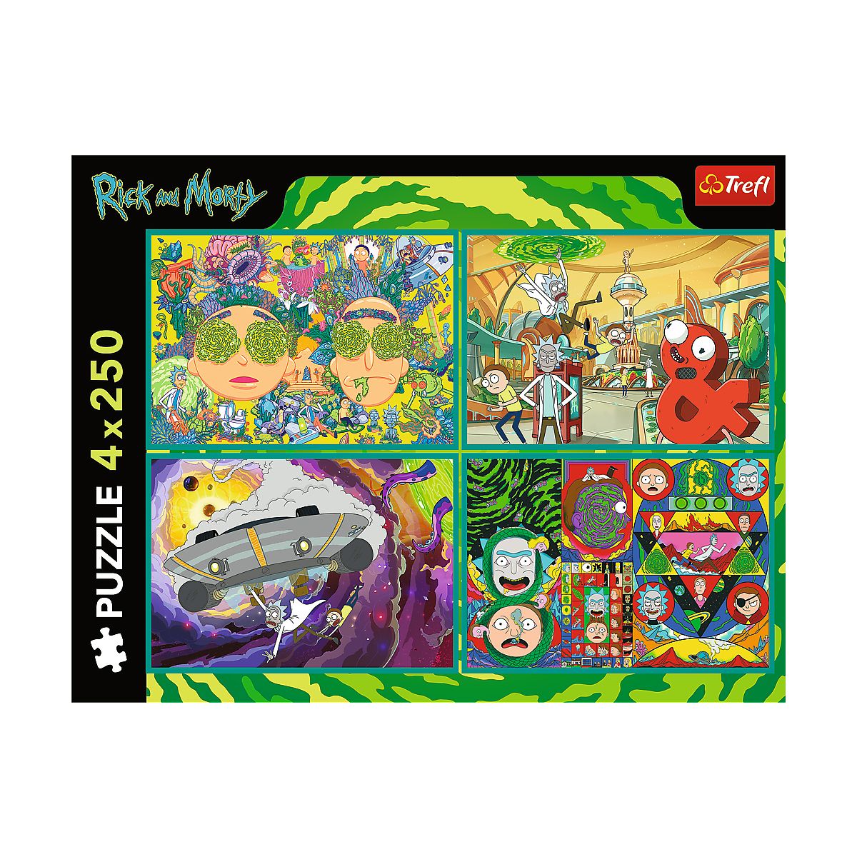 Puzzle Rick And Morty 2x250 el. Trefl (13338)