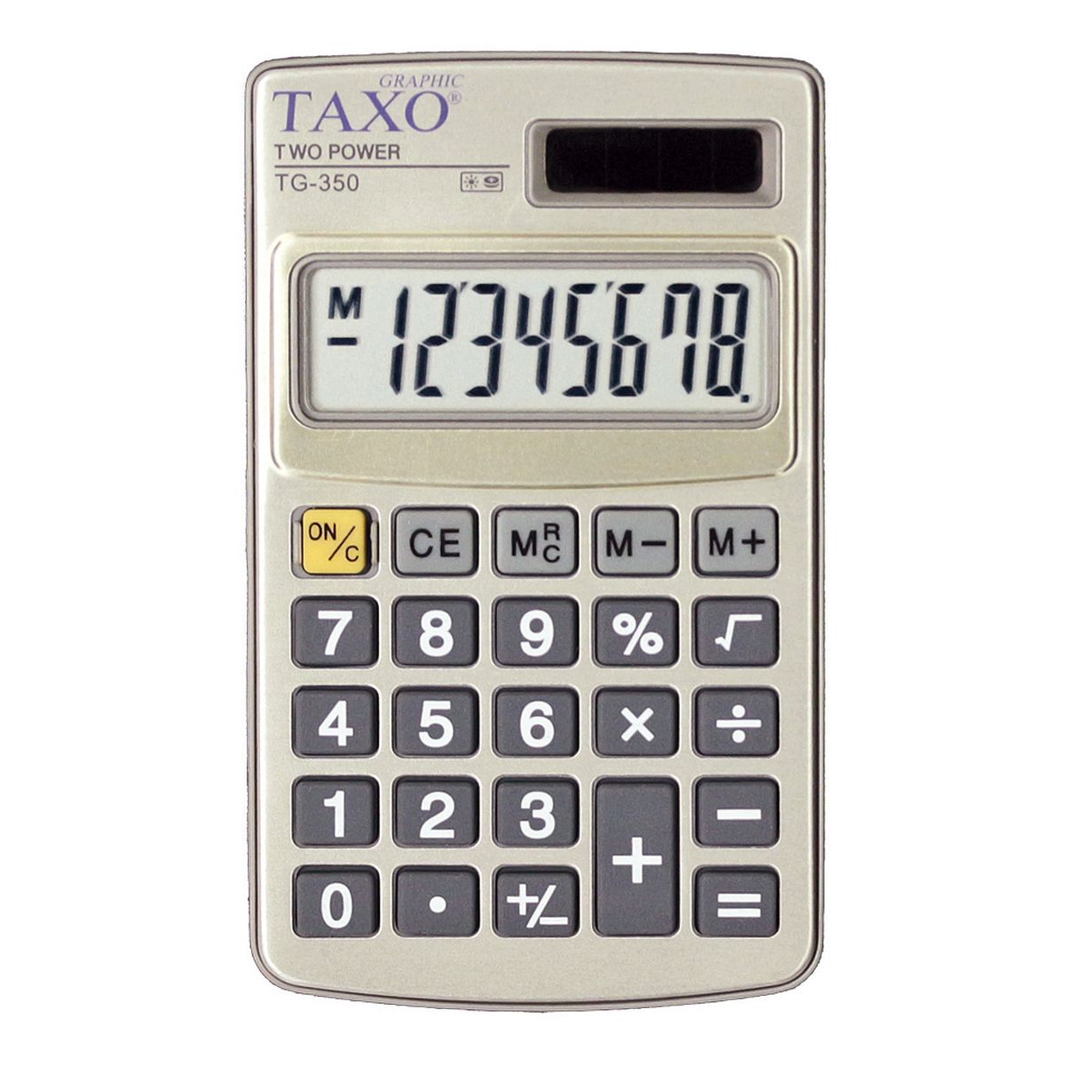 Kalkulator kieszonkowy TG350 Taxo Graphik 8-pozycyjny