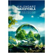 Kalendarz nauczyciela książkowy (terminarz) (403020) k:536-96 PCV EKO bezbarwny A5 Wydawnictwo Wokół Nas (A5TN078B)