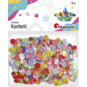 Konfetti Craft-Fun Series kwiaty 9mm Titanum (11wc007)