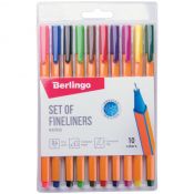 Cienkopis Berlingo Starlight mix 0,4mm 10kol. (255126)