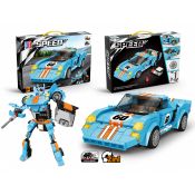 Klocki konstrukcyjne Lean auto robot 2w1 (23576)
