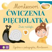 Książeczka edukacyjna Zielona Sowa Montessori. Ćwiczenia pięciolatka