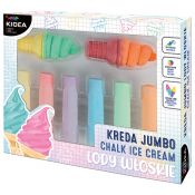 Kreda Kidea kolor: mix 8 szt Derform (KRJLW8KA)