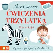 Książeczka edukacyjna Montessori. Ćwiczenia trzylatka Zielona Sowa