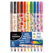 Kredki ołówkowe 12 kol. Kidea (KTJK10KKA)