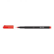 Marker permanentny Memobe czerwony czerwony 0,5mm okrągła końcówka (MM251-05)