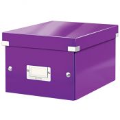 Pudło archiwizacyjne Click & Store A5 fioletowy karton [mm:] 216x160x 282 Leitz (60430062)
