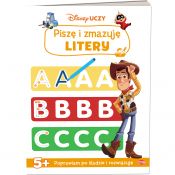 Książka dla dzieci Ameet DISNEY UCZY. MIX. PISZĘ I ZMAZUJĘ LITERY