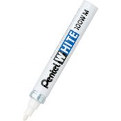 Marker olejowy biały okrągła końcówka Pentel