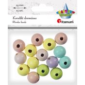 Ozdoba drewniana Titanum Craft-Fun Series koraliki (22TH401-1)