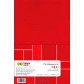 Filc Happy Color kolor: czerwony 10 ark. [mm:] 200x300 (HA 7150 2030-2)
