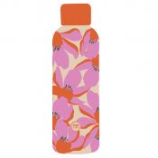 Bidon Cool Pack Termo Bottle FLORES ROSA Patio (Z23914)