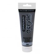 Farba akrylowa Graduate kolor: szary 120ml Daler Rowney (123120084)