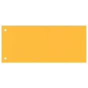 Przekładka czysta Esselte 1/3 A4 żółty 180g 100k (624448)