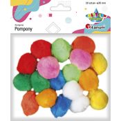 Pompony Titanum Craft-Fun Series akrylowe mix 20 szt (20TH1020-9)