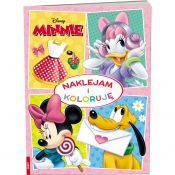 Książka dla dzieci Minnie. Naklejam i Koloruję Ameet