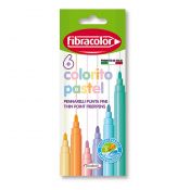 Flamaster Fibracolor fibra colorito pastel 6 kol. (5770)