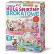 Zestaw kreatywny dla dzieci Brokatowe Kule Śnieżne 4m (7953)