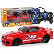 Samochód Sportowe R/C 1:24 Wyścigi Czerwone Przyciemniane Szyby Lean (10238)