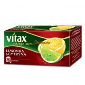 Herbata Vitax limonka z cytryną