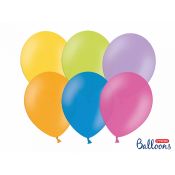 Balon gumowy Partydeco Strong 10 szt. pastelowy 300mm (SB14P-000-10)