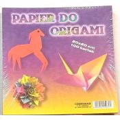 Zeszyt papierów kolorowych Cormoran 10x10 origami