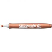 Marker permanentny Artline metaliczny decorite brązowy 1,0mm pędzelek końcówka (AR-033 6 8)