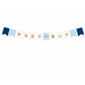 Baner Partydeco Baby Boy, mix, 15 x 160 cm (GRL61)