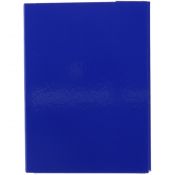 Teczka z szerokim grzbietem na rzep A4 niebieski VauPe (323/03)