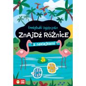Książeczka edukacyjna Łamigłówki bystrzaka. Znajdź różnice Zielona Sowa