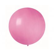 Balon gumowy Godan pastel kula 0.75m - 06 różowy 800mm 31cal (G220/06)
