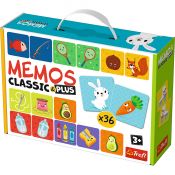 Gra pamięciowa Trefl Memos Classic & Plus, Logic (02272)