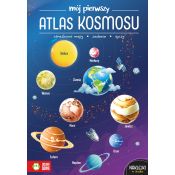 Książeczka edukacyjna Mój pierwszy atlas kosmosu Zielona Sowa