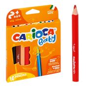 Kredki ołówkowe Carioca Baby 10 kol. (42819)