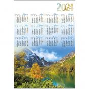 Kalendarz ścienny Lucrum TATRY plakatowy 607mm x 880mm (PL01)