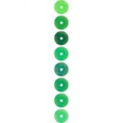 Cekiny Titanum Craft-Fun Series 8 kolorów zielone 2,5g (3G8P 160162)