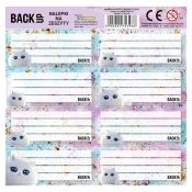 Naklejka na zeszyt Backup 7 Derform (NNZB7A01)