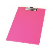 Deska z klipem (podkład do pisania) pastel A5 różowa Panta Plast (0315-0004-29)