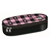 Saszetka Z Usztwnianą Klapką PINK CHECKERED mix St.right (PC-01)