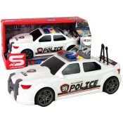 Samochód  policyjny Sportowe 1:16 Biały Dźwięk Lean (13599)