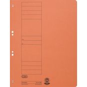 Skoroszyt oczkowy A4 pomarańczowy karton 250g Elba (100551874)