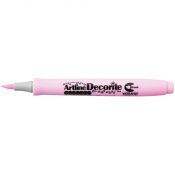 Marker specjalistyczny pastelowy decorite różowy pędzelek końcówka Artline (AR-035 8 4)