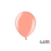 Balon gumowy Strong Baloons Metallic Rose Gold 1op/100sztuk metalizowany 100 szt różowy metaliczny 270mm (SB12M-019R)