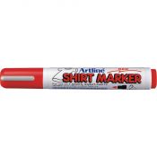 Marker specjalistyczny do odzieży czerwony okrągła końcówka Artline (AR-002 2 2)