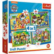 Puzzle Trefl 4w1 el. (34395)