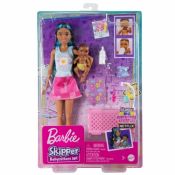 Lalka Skipper opiekunka z maluszkiem [mm:] 290 Barbie (HJY34)