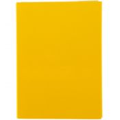 Teczka z szerokim grzbietem na rzep A4 żółty VauPe (323/08)