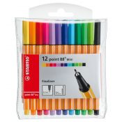 Cienkopis mix 0,3mm 12kol. Stabilo (688/12-1)